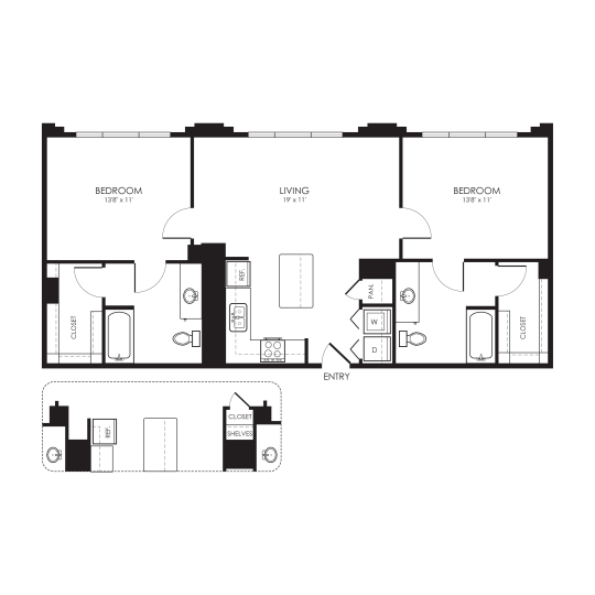 a collage of photos of a building